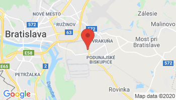 Google map: MIRABELL  Ulica Svornosti 42 Bratislava